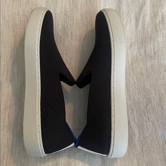 Rothy's Black and Blue Knit Slip-Ons - Picture 4 of 5